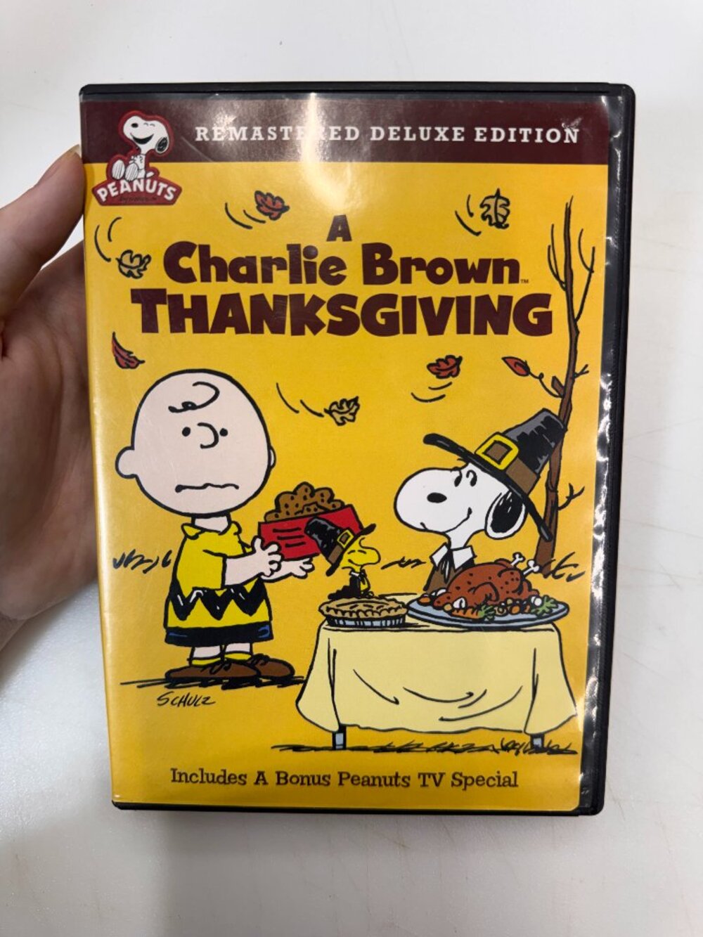 A Charlie Brown Thanksgiving [DVD] Disc Tested, Working